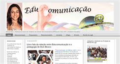 Desktop Screenshot of educomunicacao.jor.br